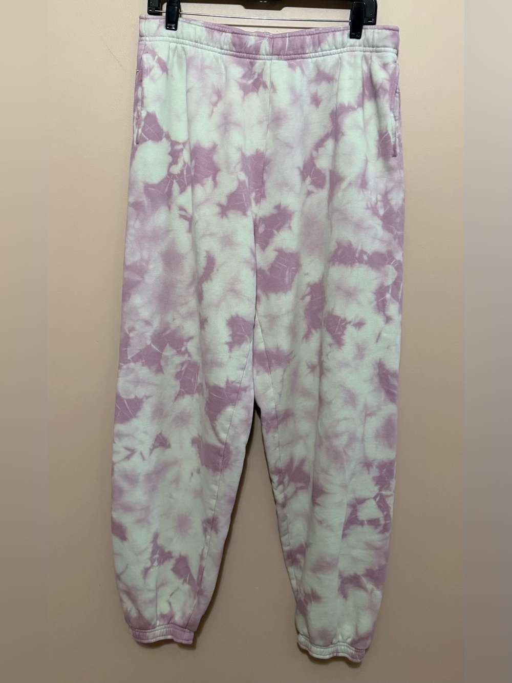 Aritzia TNA Cozy Tie-Dye Joggers Sz L